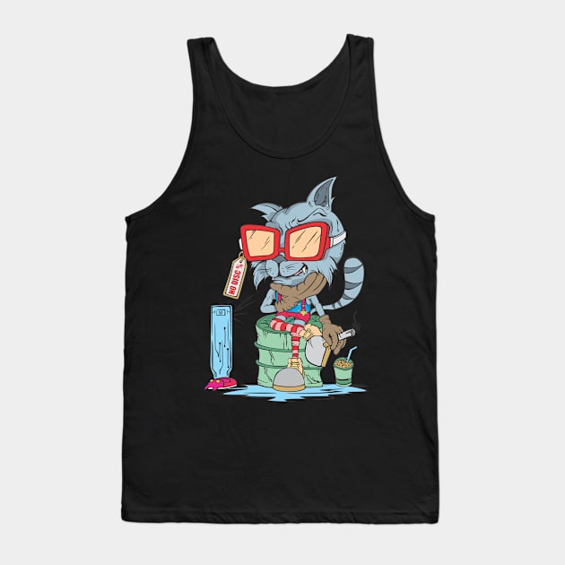 Fuu smile Tank Top by Rain T shirt